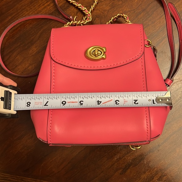 Coach Barbie Hot Pink Parker convertible Backpacks - Picture 8 of 10